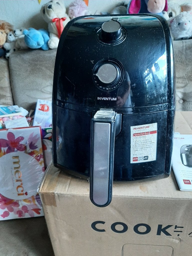 Airfryer Inventum GF250HL, Ophalen, Gebruikt, Airfryer, 750 t/m 999 gram