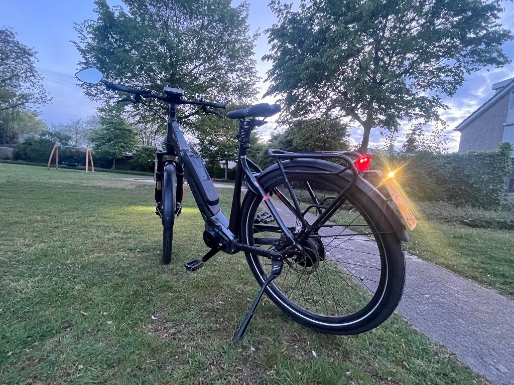 Flyer Upstreet 5 7.03 High Speed 45 km/u  maat XL 55 cm, Fietsen en Brommers, Elektrische fietsen, Gebruikt, 51 tot 55 cm, 50 km per accu of meer
