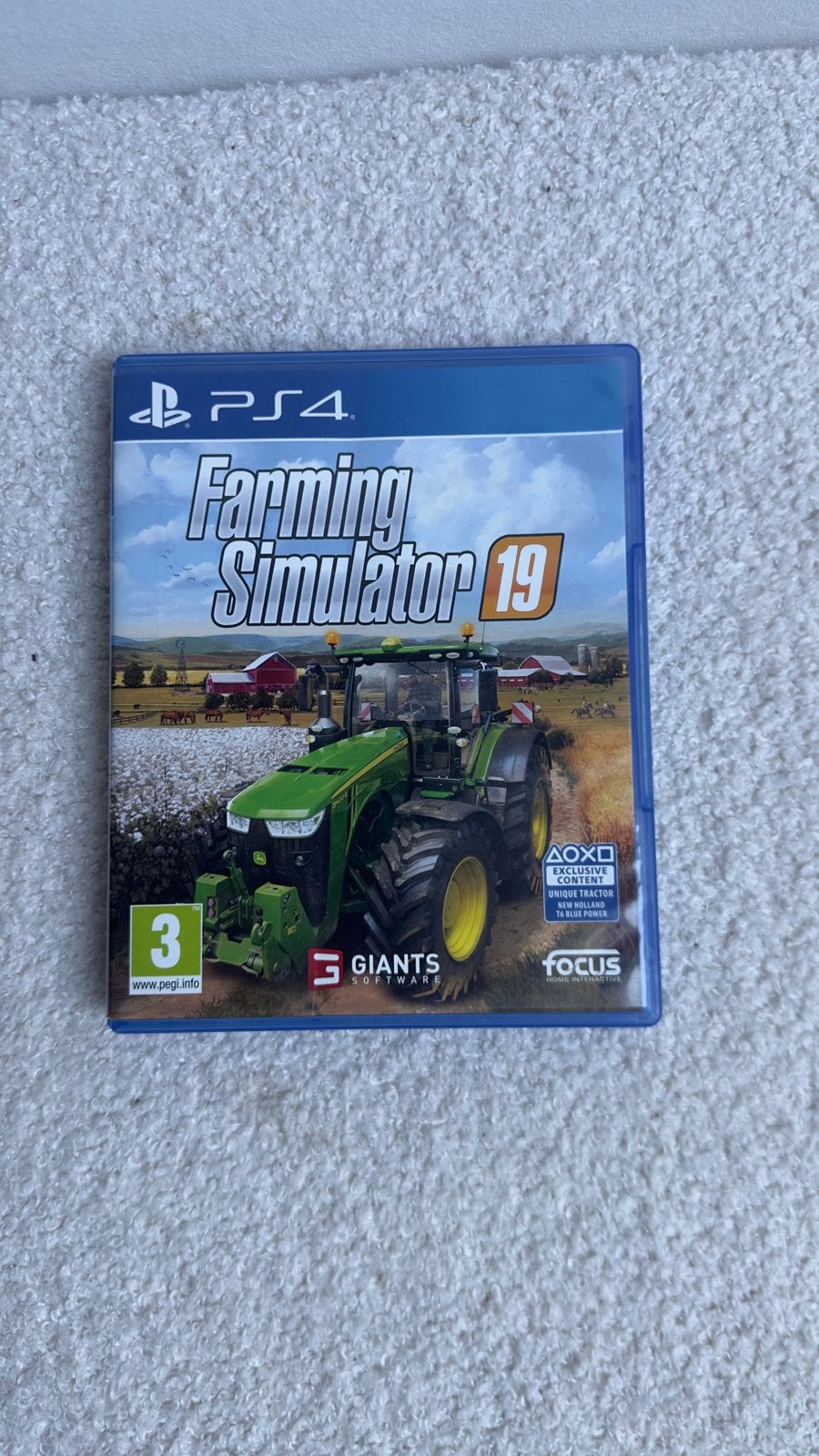 Farming Simulator 19 PS4, Ophalen, Zo goed als nieuw, Overige kleuren, Met games