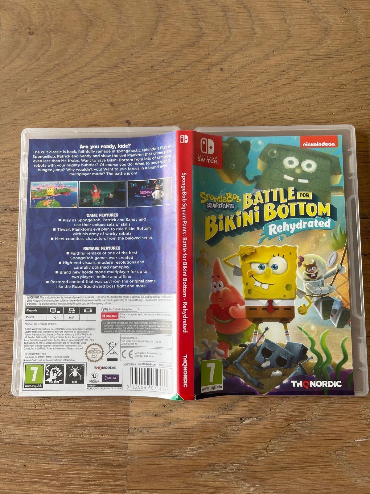 SpongeBob: Battle for Bikini Bottom Rehydrated - Nintendo Sw, Spelcomputers en Games, Spelcomputers | Nintendo Switch, Gebruikt