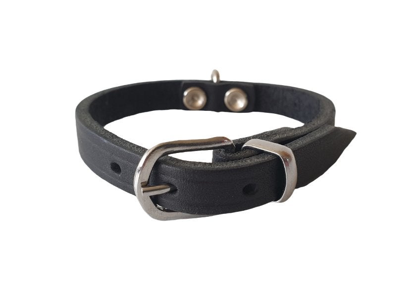 FLAMINGO Rondo Halsband Leder Nekomtrek 18,5-21 cm KOOPJE!!!, Ophalen of Verzenden, Nieuw