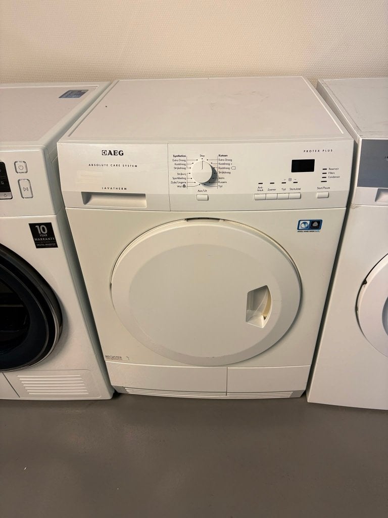 Gebruikte Aeg warmtepompdroger 8 kg, Ophalen, 6 tot 8 kg, Gebruikt, Overige typen