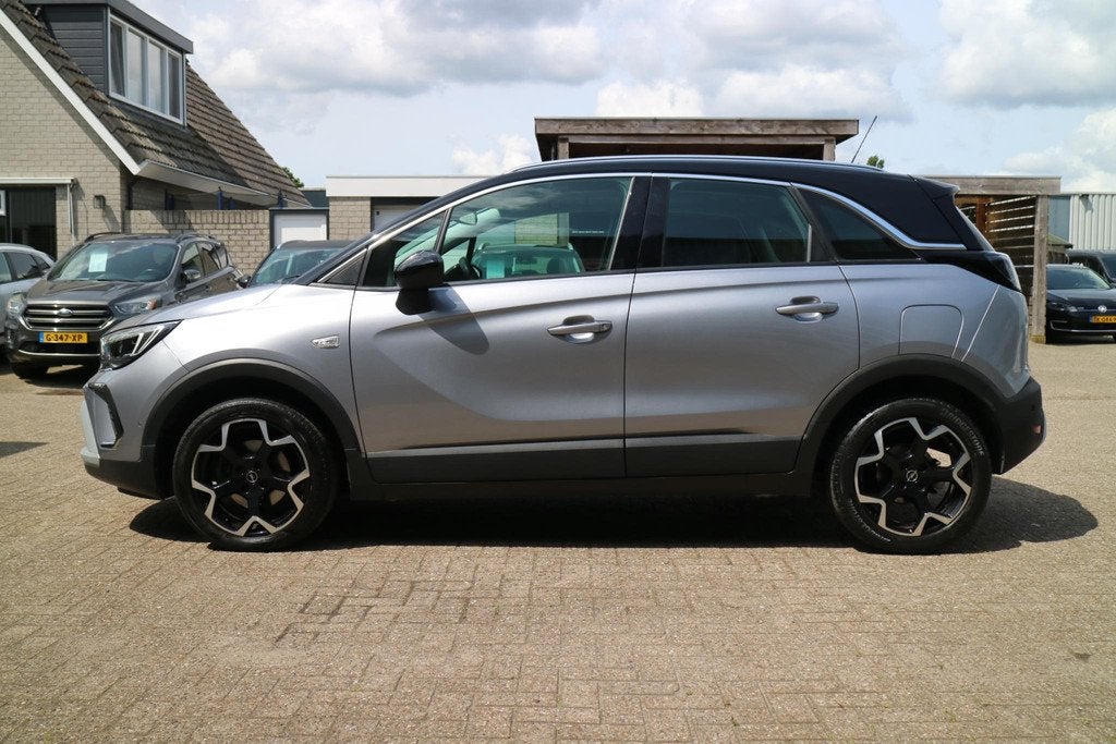 Opel Crossland X 1.2 Turbo Ultimate | Automaat | Trekhaak |, Auto's, Opel, 840 kg, Gebruikt, 1199 cc, Alcantara