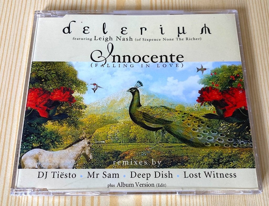 CD Single Delerium - Innocente (5 Tracks), Ophalen, Zo goed als nieuw, Dance en House