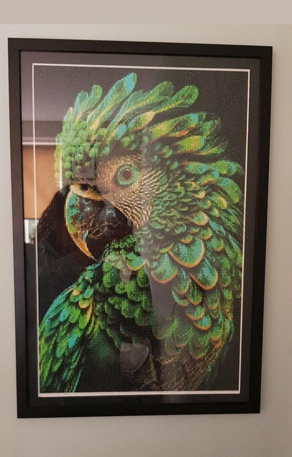 Schilderij Papegaai  - Handgemaakt, Nieuw, Ophalen of Verzenden, Amersfoort, Schilderij