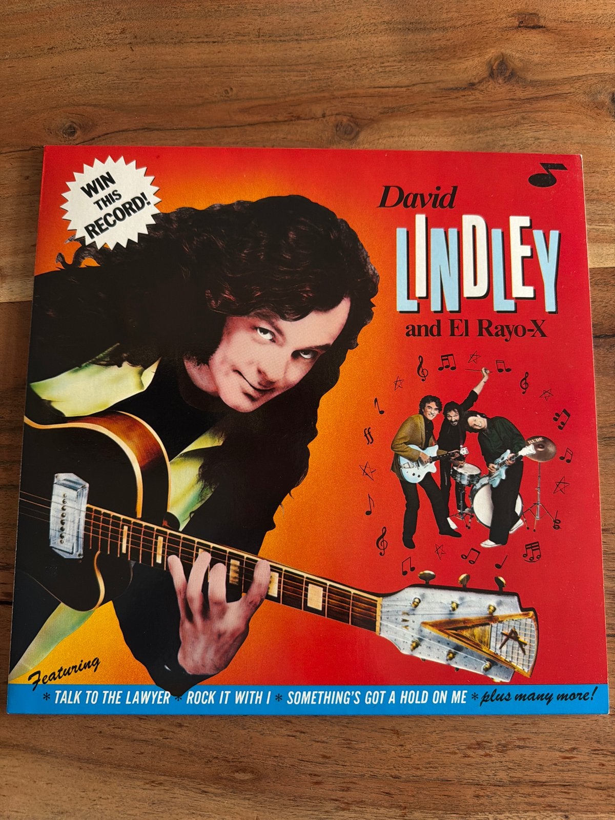David Lindley and El Rayo-X LP - Pop/Rock Vinyl, LP, Gebruikt, Pop, Ophalen of Verzenden