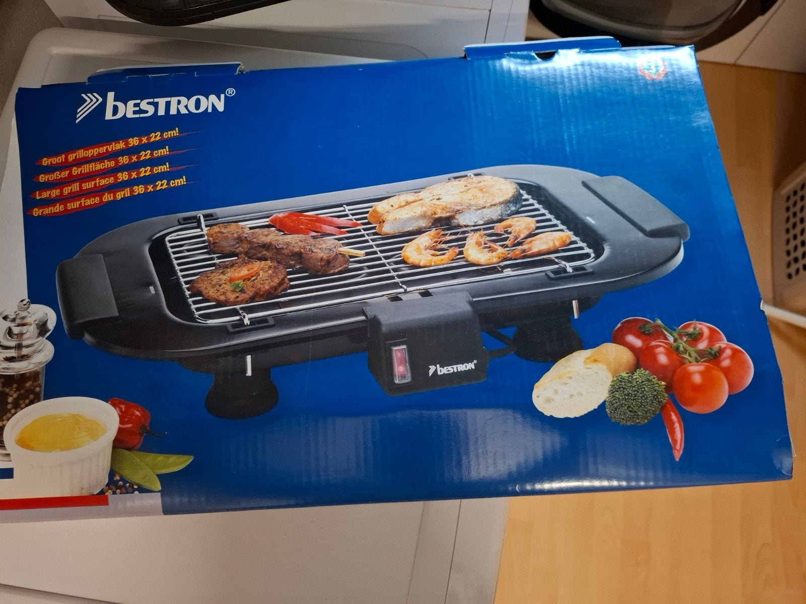 Bestron DA304 Barbecue - 1x gebruikt, Ophalen of Verzenden, Zo goed als nieuw, Bestron