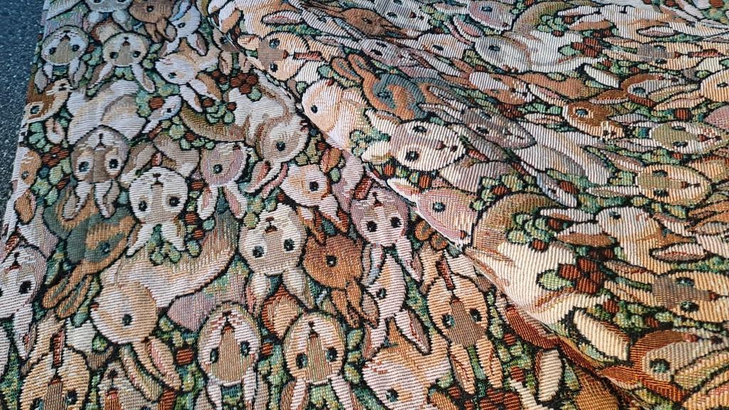 Uniek tafelkleed met konijnenprint Sander pasen, Binnen, Ophalen of Verzenden, Zo goed als nieuw, Onbekend
