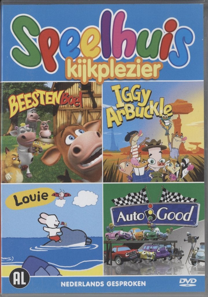 31) Speelhuis Kijkplezier: diverse animatie films, Cd's en Dvd's, Dvd's | Tekenfilms en Animatie, Gebruikt, Amerikaans, Tekenfilm