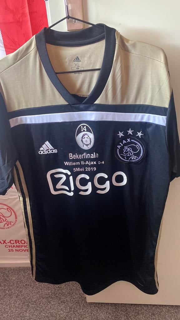 Mooi ajax  shirts bekerfinale XL, Ophalen of Verzenden, Zo goed als nieuw, Ajax, Shirt