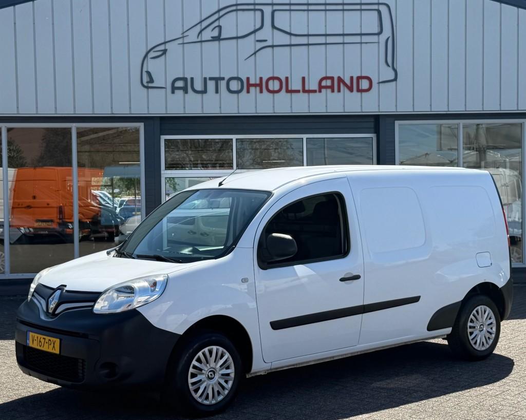 Renault KANGOO 1.5 DCI 81KW 110PK MAXI EURO 6 AIRCO/ NAVIGAT, Voorwielaandrijving, 4 cilinders, Wit, Origineel Nederlands