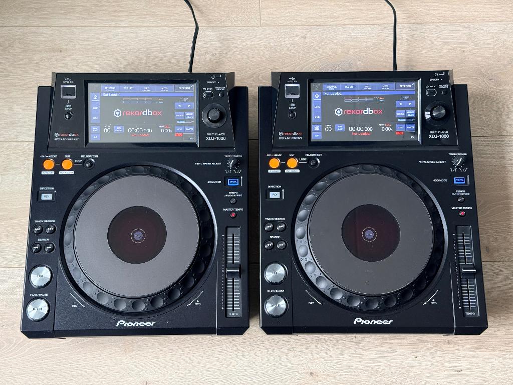 2x Pioneer DJ XDJ-1000 spelers in goede conditie CDJ DJM DDJ, Ophalen of Verzenden, Zo goed als nieuw, Pioneer