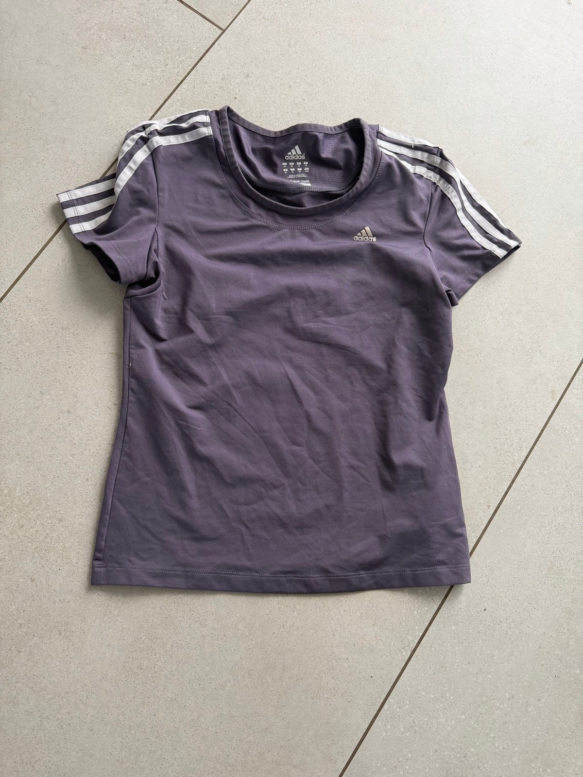 Adidas Clima365 Sportshirt Maat M, Maat 38/40 (M), Paars, Ophalen of Verzenden, Korte mouw