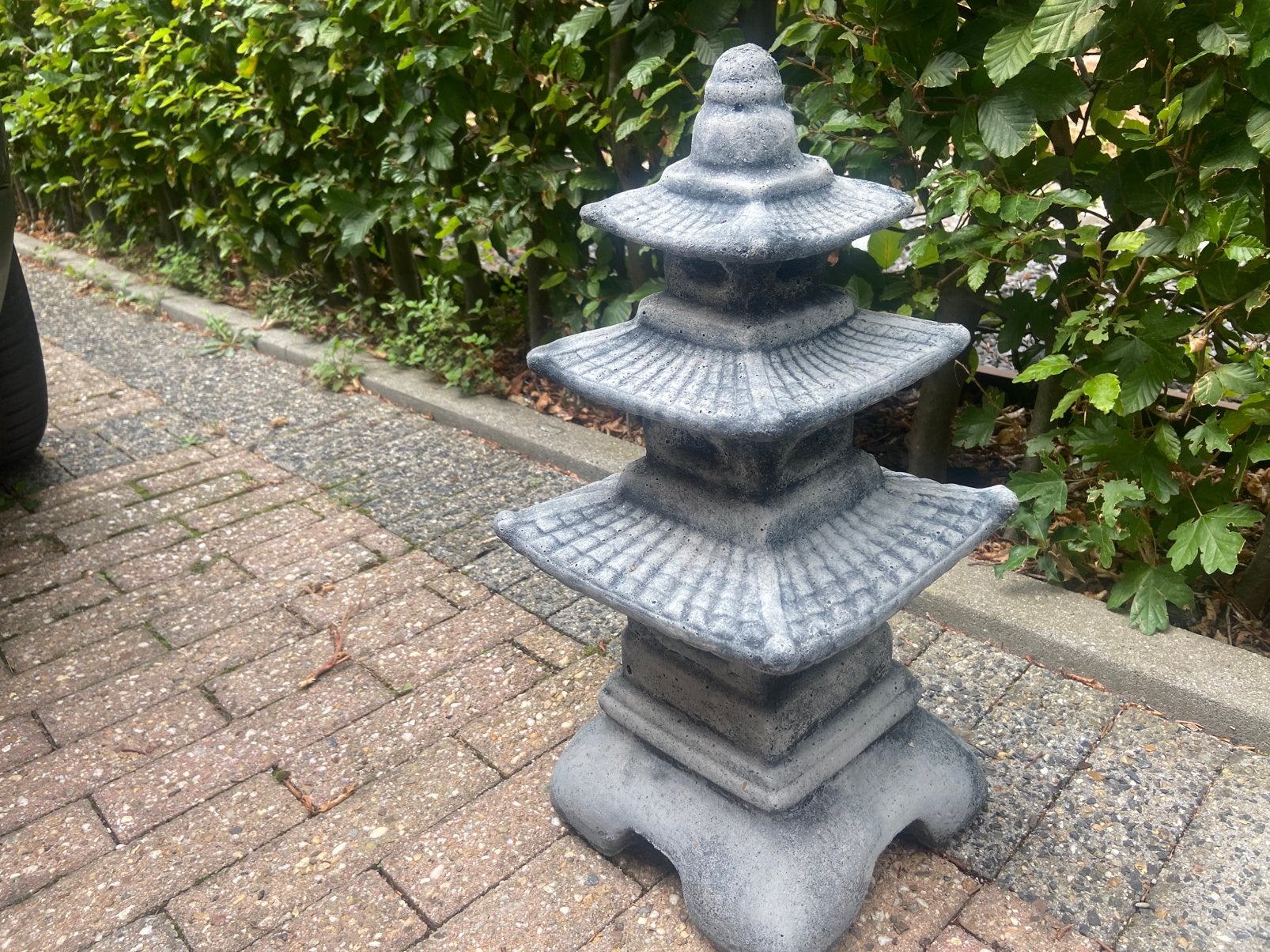 Pagode , hoogte 47cm, Ophalen, Nieuw, Beton, Overige typen