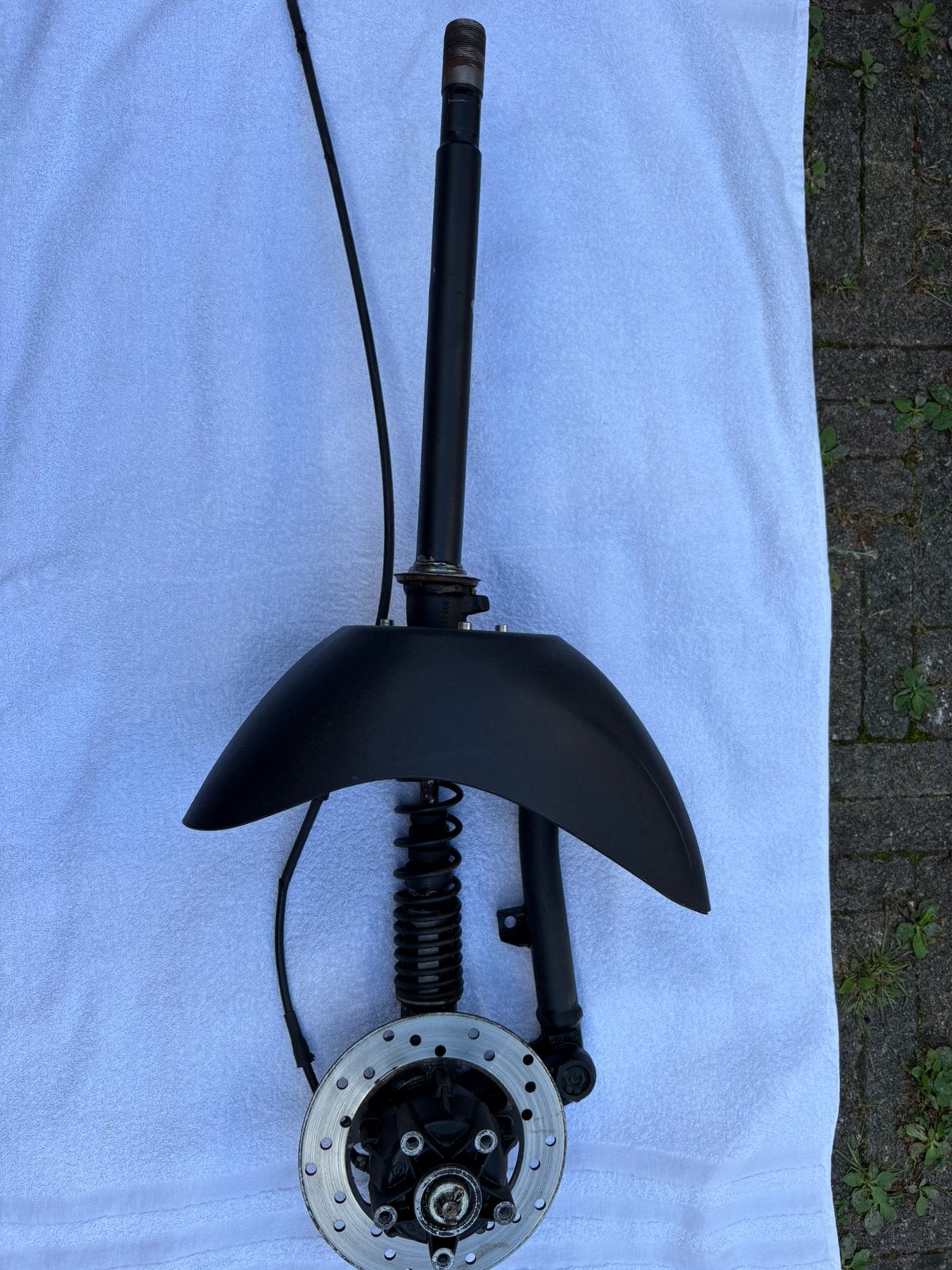 Sp voorvork piaggio zip, Fietsen en Brommers, Gebruikt, Maximaal 45 km/u, Zip, Ophalen of Verzenden