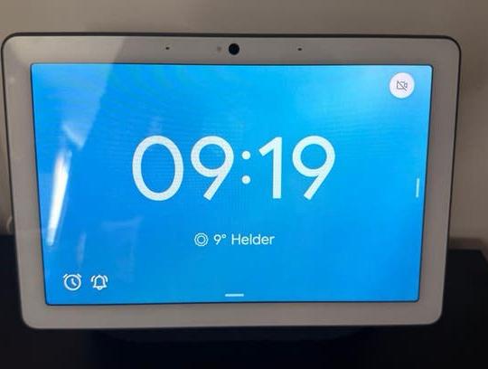 Google Nest hub max, Ophalen, Zo goed als nieuw