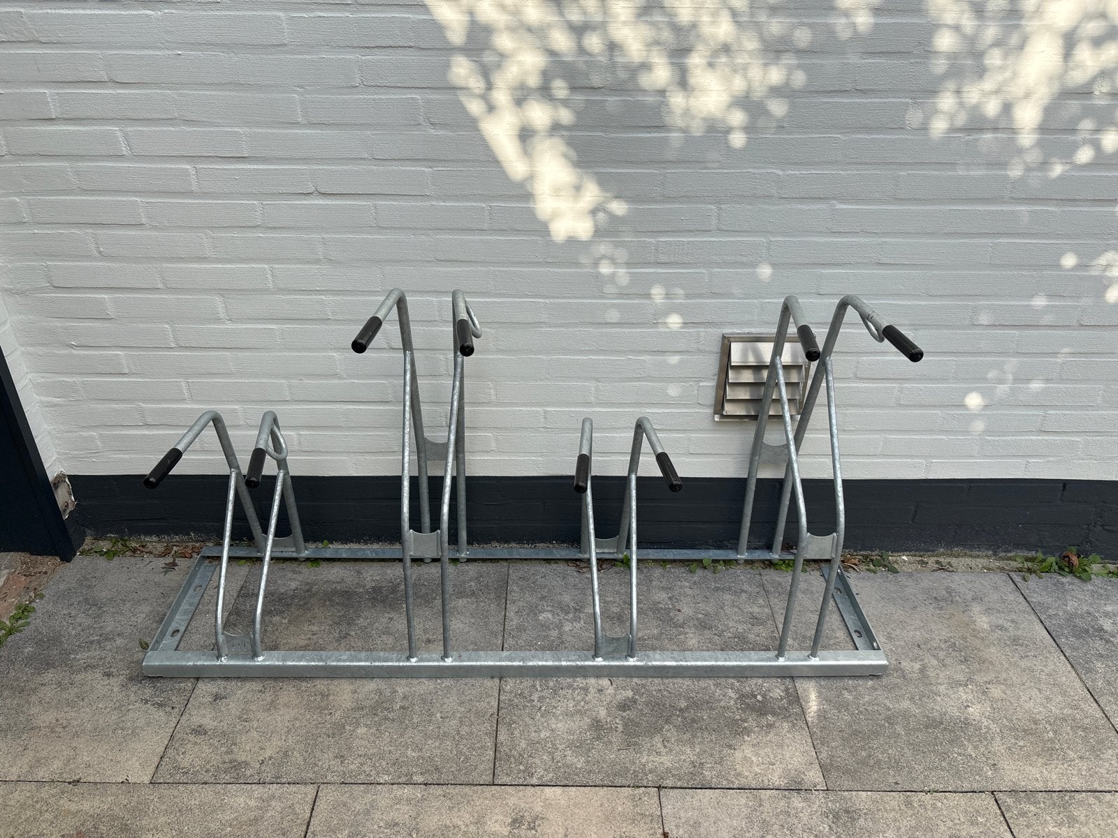 Robuust fietsenrek voor 5 fietsen - Gegalvaniseerd staal, Ophalen, Gebruikt
