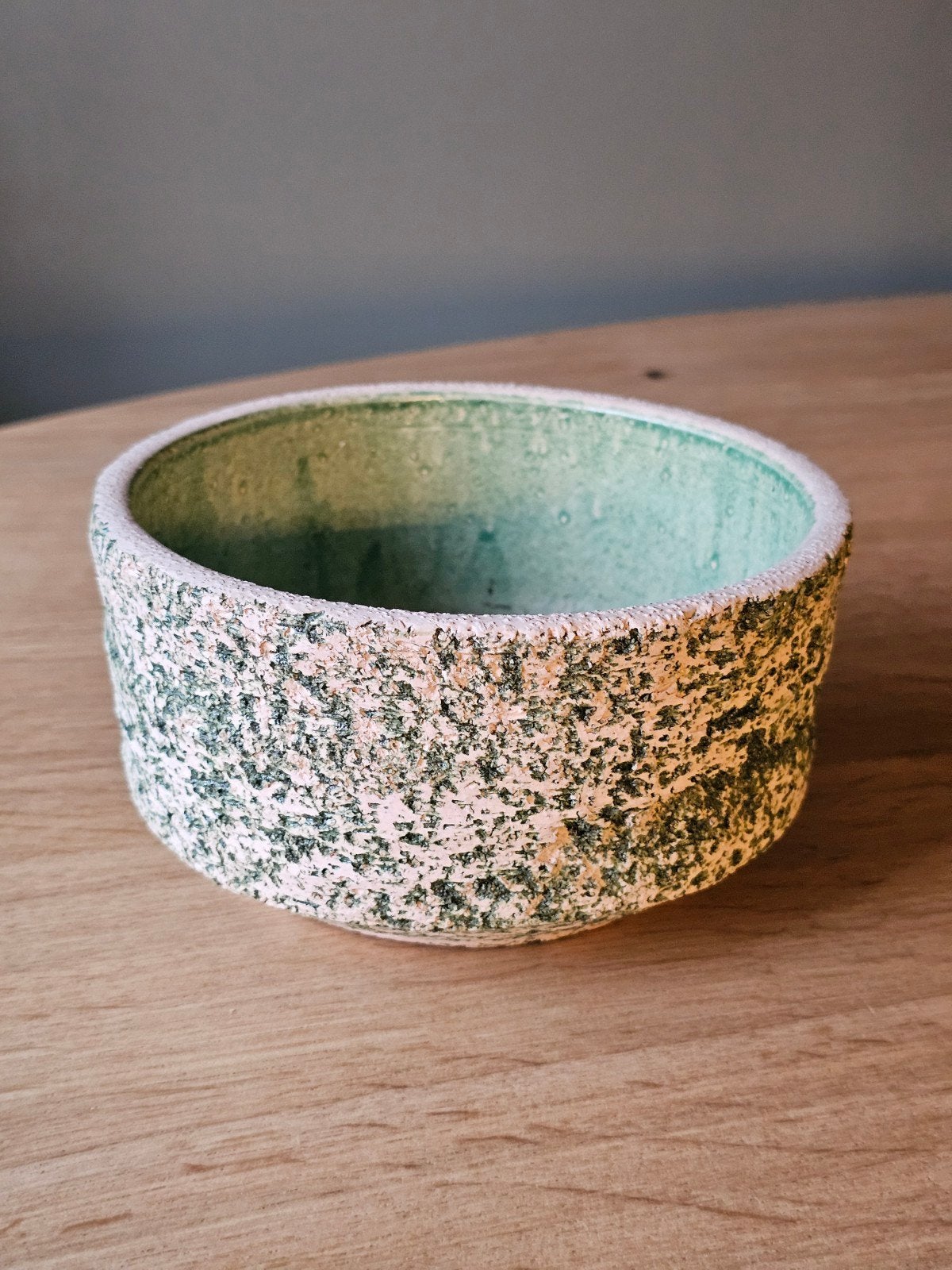 Vintage Berkenbast Bloempot – Jars 60 Chamotte Keramiek, Gebruikt, Rond, Binnen, Ophalen of Verzenden
