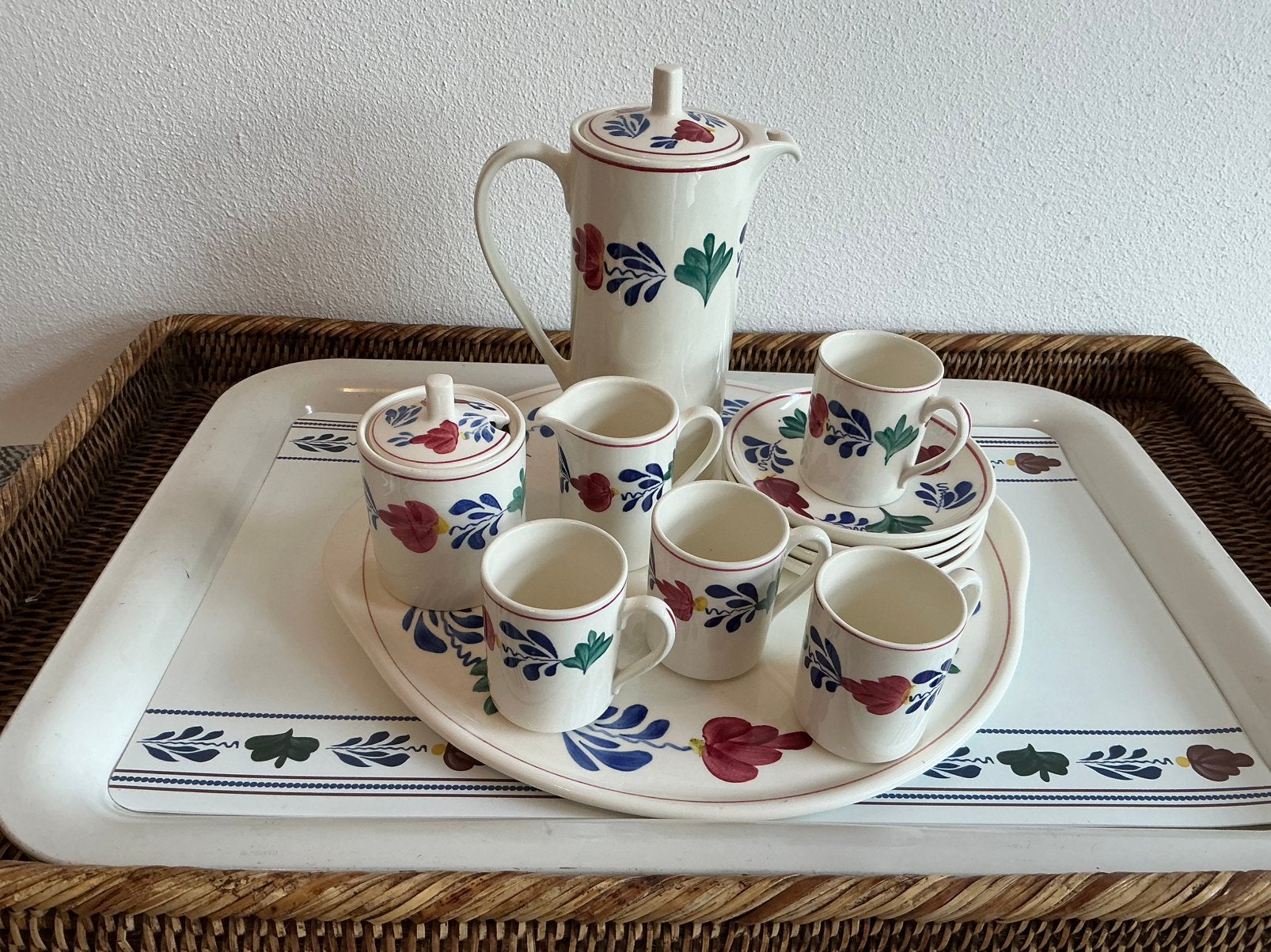 Boerenbont Maastricht (Mokka set), Ophalen of Verzenden