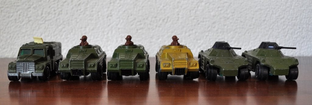 Matchbox Rolamatics Lesney 1973 Tank Weasel, Ophalen of Verzenden, Gebruikt, Overige typen