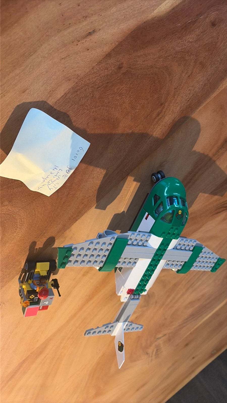 Lego City 60101 vliegtuig, Lego, Ophalen of Verzenden, Compleet, Complete set