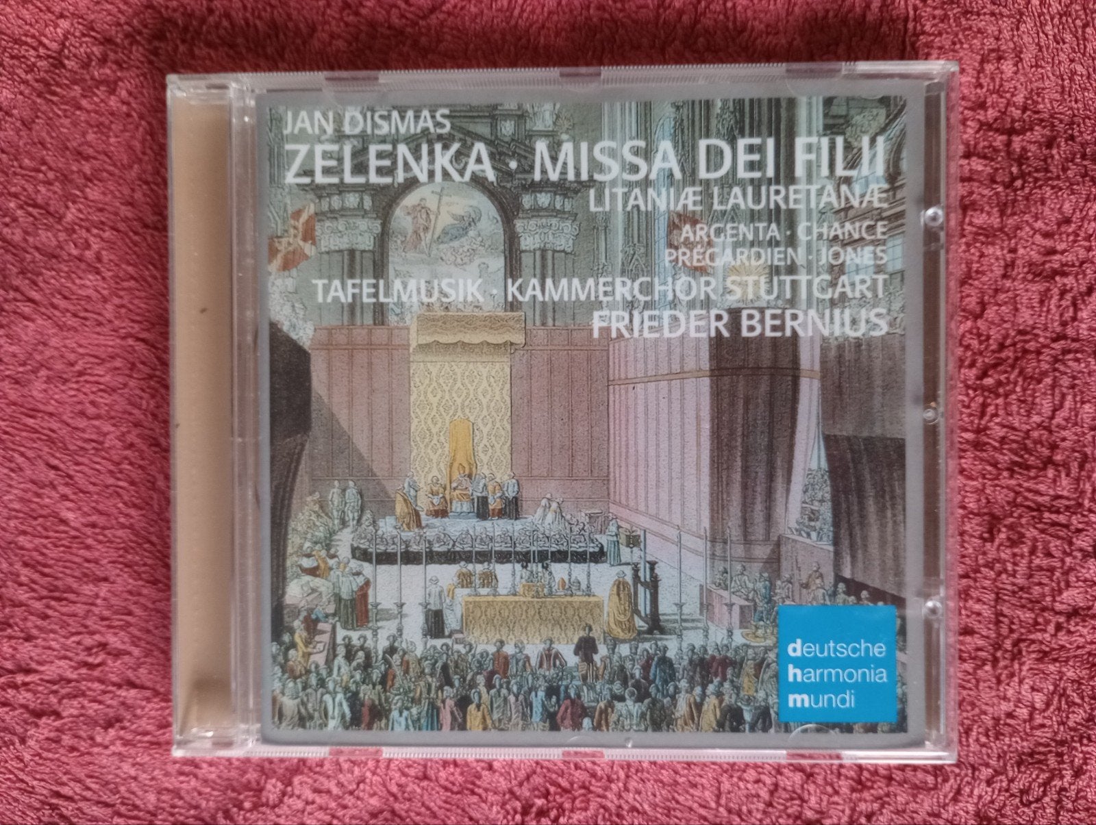 Zelenka Missa Dei Filii - Tafelmusik & Frieder Bernius, Ophalen of Verzenden, Barok, Vocaal
