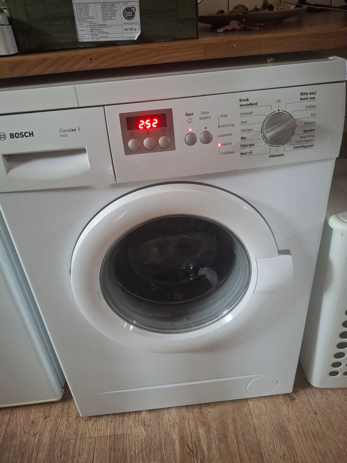 Bosch wasmachine zgan 1400 toeren, Ophalen, Zo goed als nieuw, 85 tot 90 cm, 1200 tot 1600 toeren