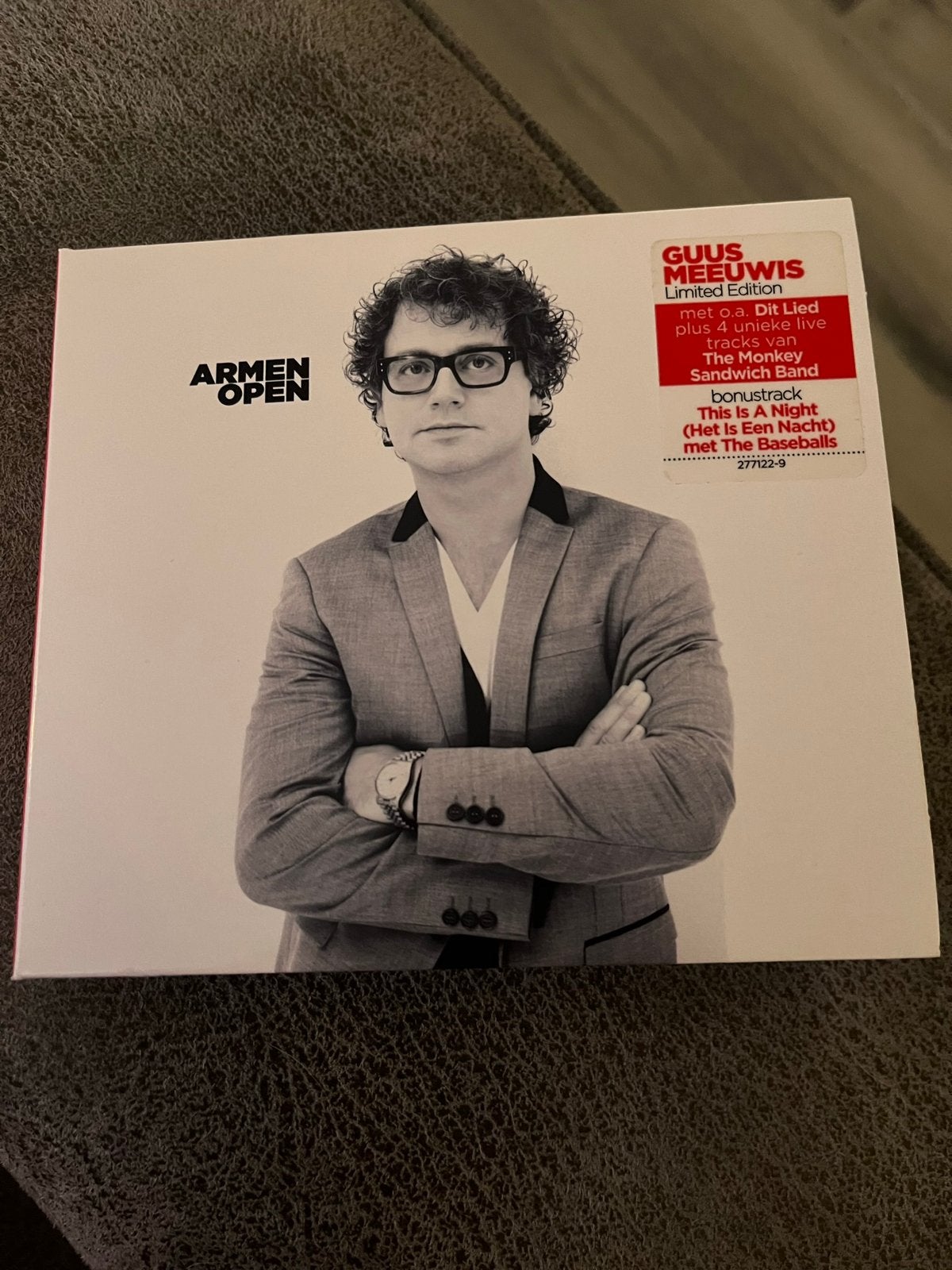 Dubbel CD box Guus Meeuwis - Armen open nieuwstaat!, Ophalen of Verzenden, Zo goed als nieuw, Pop