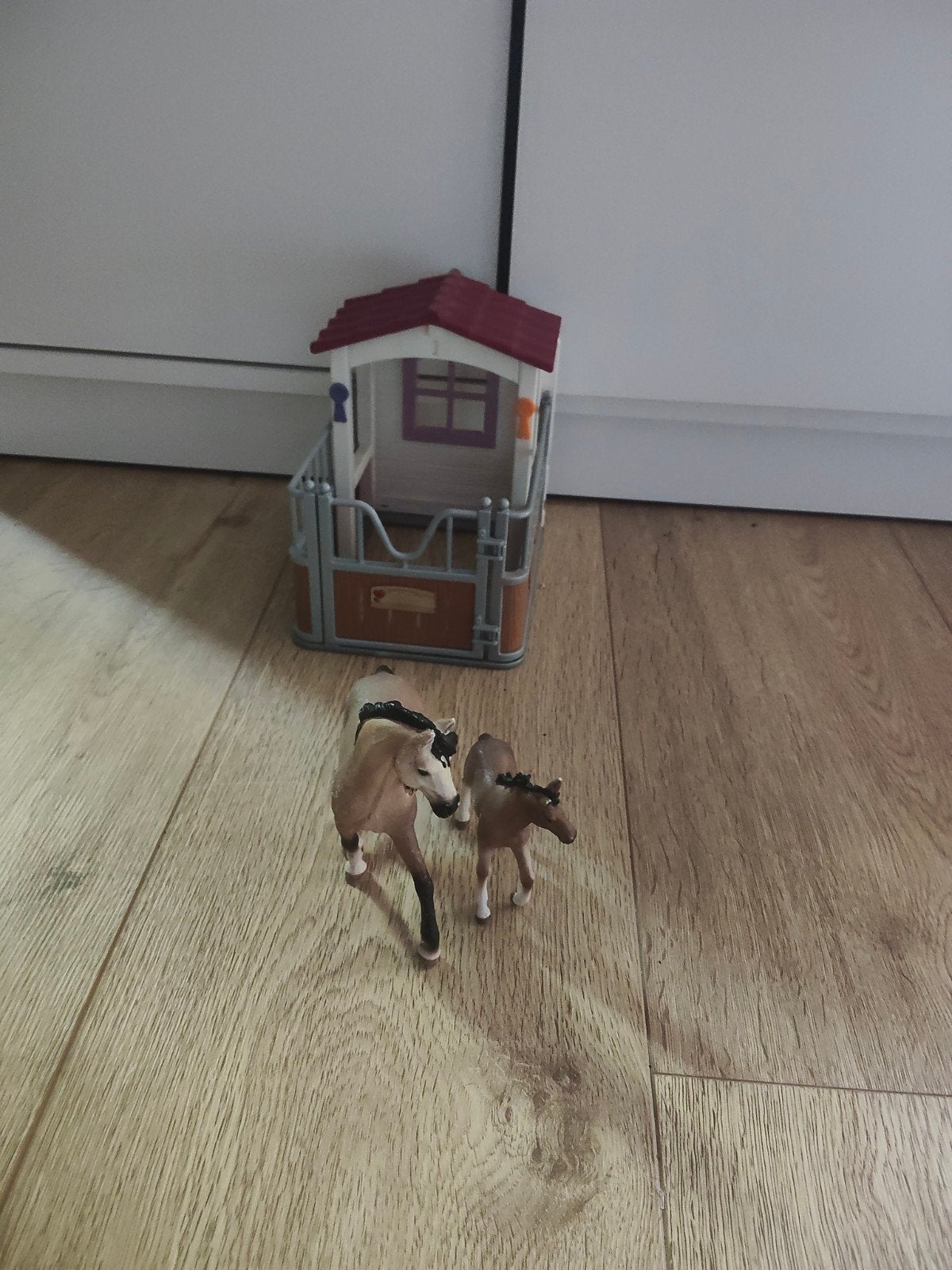 Schleich Horse Club paardenbox, Ophalen of Verzenden, Zo goed als nieuw, Jongen of Meisje