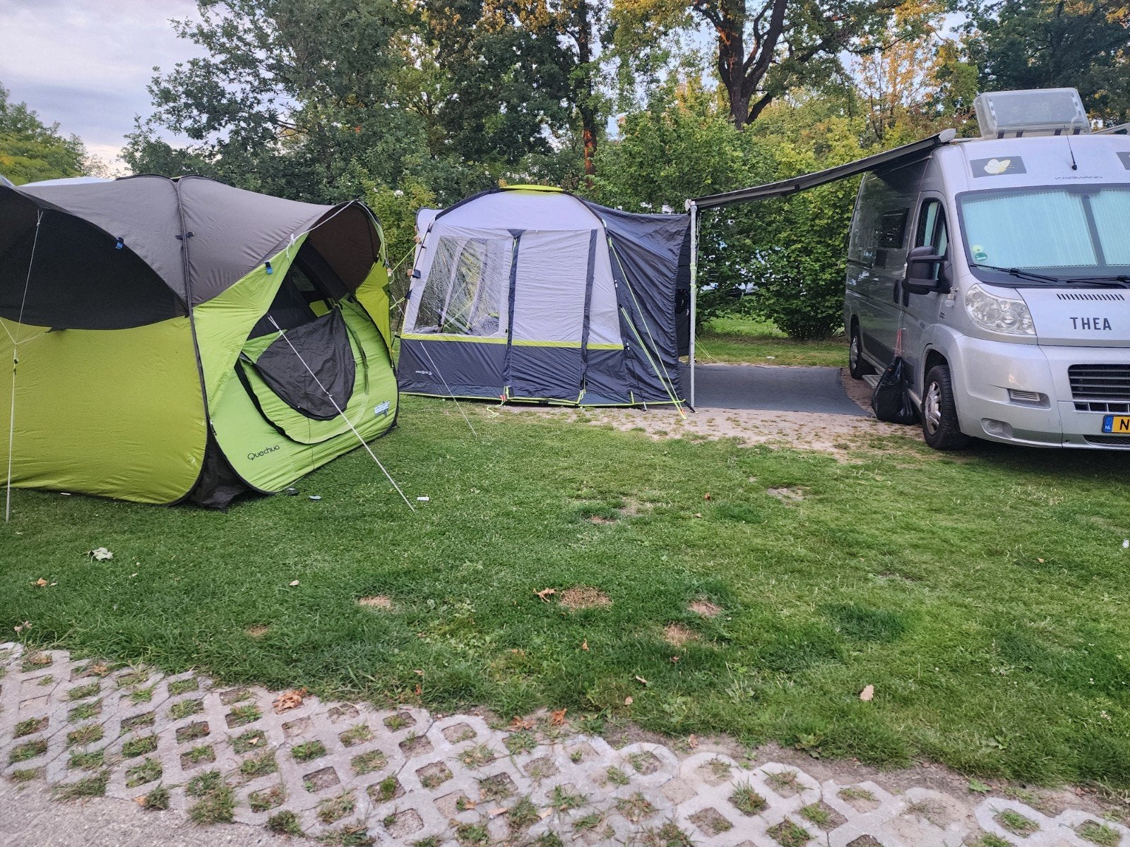 Voortent Rambler voor buscamper - Zo goed als nieuw, Ophalen of Verzenden