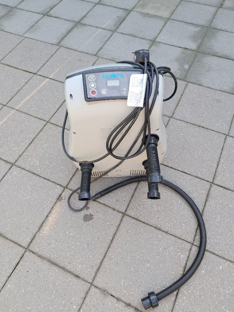 zwembadpomp, Ophalen, Gebruikt