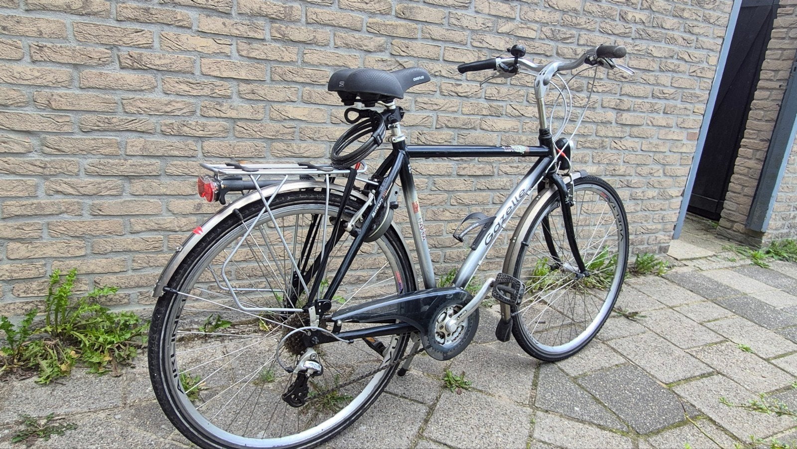 Gazelle stadsfiets - Goed onderhouden met 24 versnellingen, Ophalen, Gebruikt, Velgrem, Versnellingen