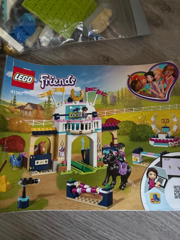 Lego Friends Paardrijclub van Heartlake City (41367), Ophalen of Verzenden, Gebruikt, Complete set, Lego