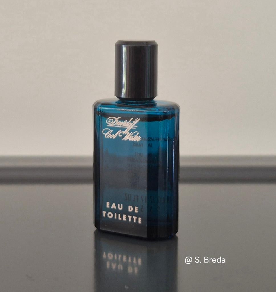 Davidoff - Cool Water - Eau de Toilette Miniatuur 5 ml, Ophalen of Verzenden, Zo goed als nieuw