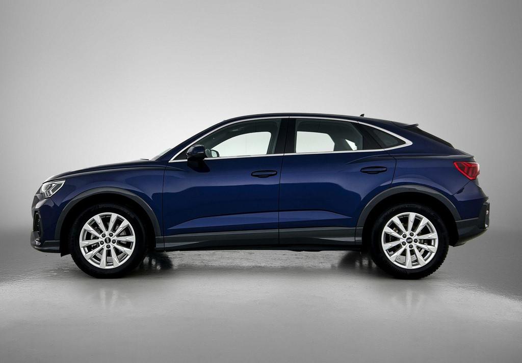 Audi Q3 Sportback 35 TFSI Advanced Edition 150 PK l Adaptive, Auto's, 12 maanden, Euro 6, 4 cilinders, Blauw