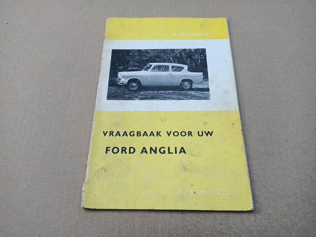 Instructieboekje/ Vraagbaak: Ford Anglia (1959), Auto diversen, Verzenden