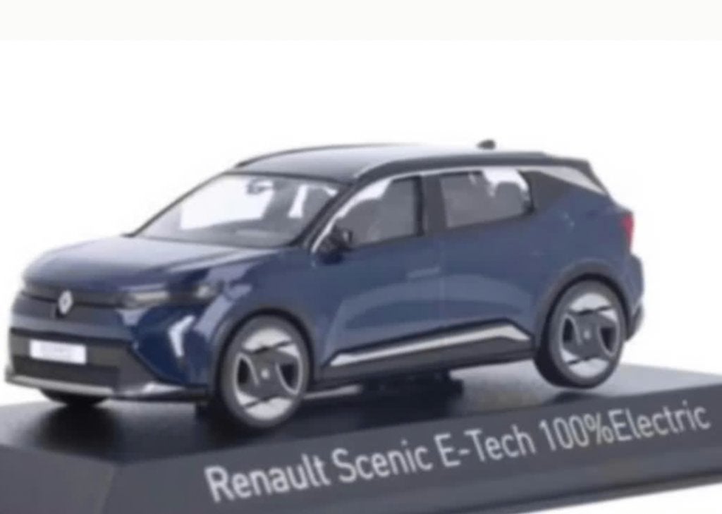 Renault Scenic 100% Esprit Alpine 24 blauw 1/43 NOREV 517937, Verzenden, Nieuw, Auto, Norev