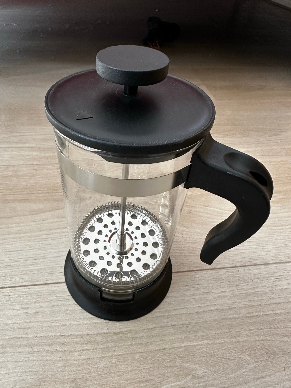 Glazen Cafetière / French Press - Zwart, Ophalen, Zo goed als nieuw, Zwart, Overige merken