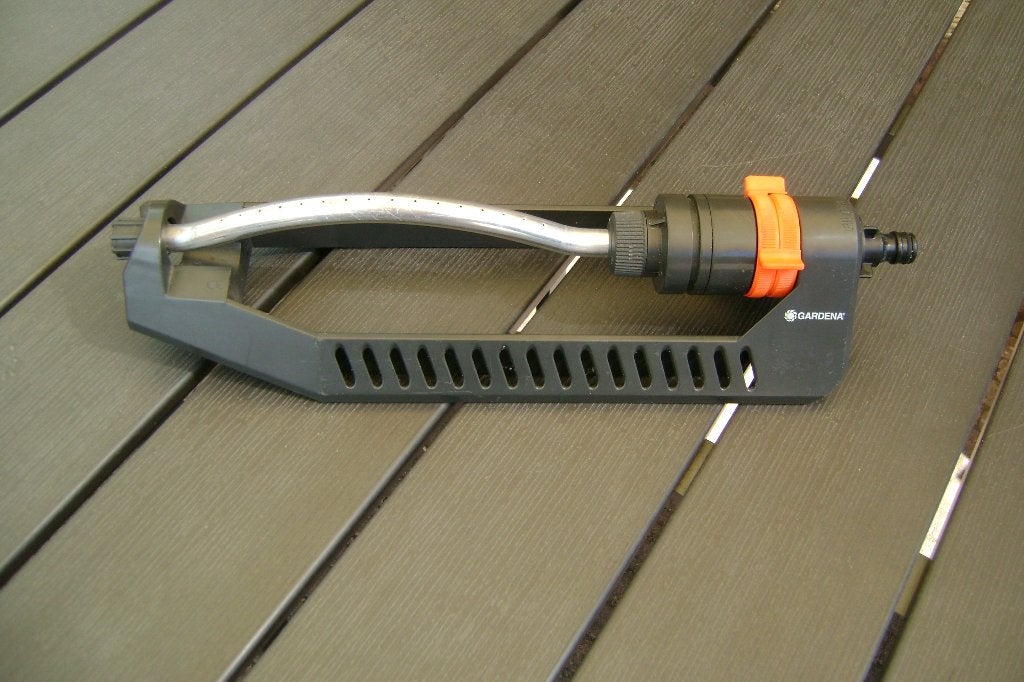 Gardena tuinsproeier, Tuin en Terras, Ophalen, Zo goed als nieuw, Zwenksproeier
