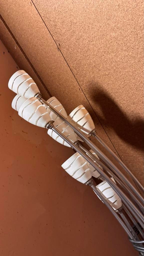 Rob Nollet booglamp - Design vloerlamp, Ophalen of Verzenden, Gebruikt, Metaal, 200 cm of meer