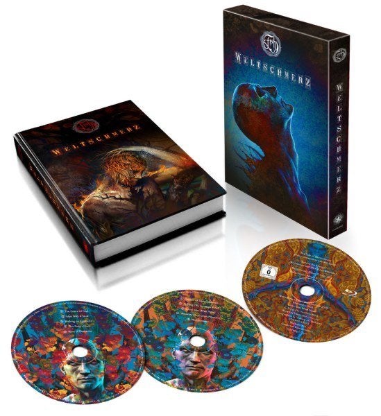 2Cd+BRDvd Box Fish Weltschmerz Deluxe NIEUW ( Marillion ), Progressive Rock, Boxset, Nieuw in verpakking, Inclusief DVD