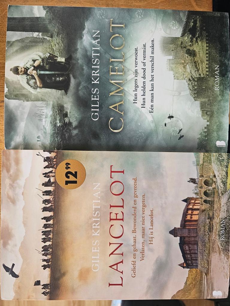 Giles Kristian - Lancelot & Camelot (2 boeken), Ophalen of Verzenden, Gelezen, Giles Kristian, Nederland