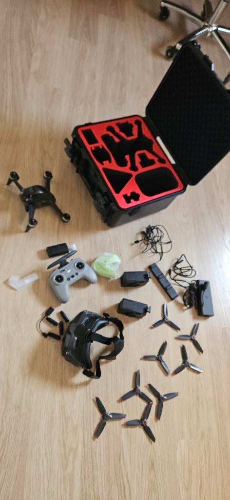 DJI FPV Combo - Zo goed als nieuw, complete set, Audio, Tv en Foto, Drones, Ophalen, Extra accu('s), 5 tot 10 kilometer, Refurbished