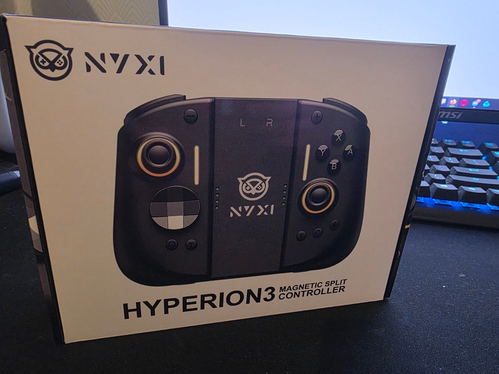 N7XI Hyperion 3 Joycons  Switch 2 -  ZGN, Spelcomputers en Games, Ophalen, Overige controllers, Zo goed als nieuw, Draadloos