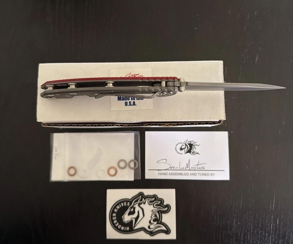 Hinderer Knives XM 18, Ophalen of Verzenden, Zo goed als nieuw