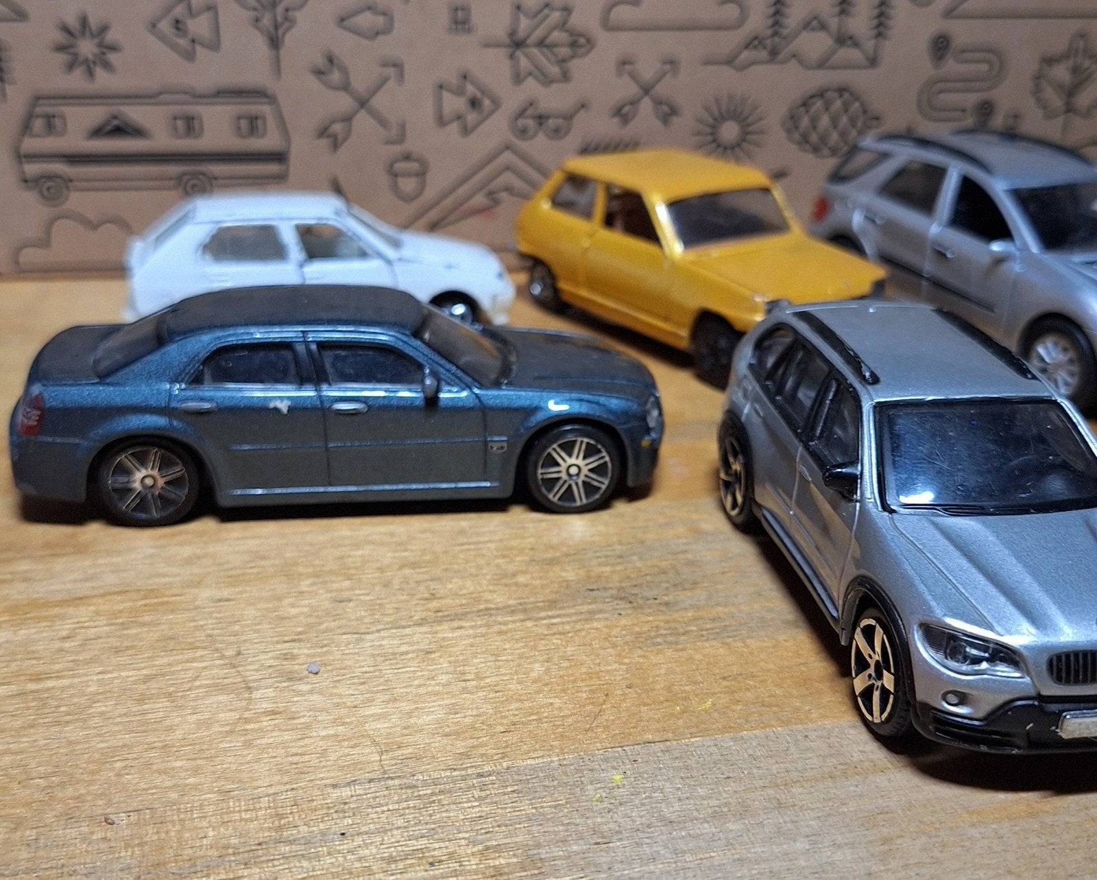 Setje modelauto's. 12 plus 1 gratis. Porsche, Mustang, mooi, Hobby en Vrije tijd, Ophalen of Verzenden