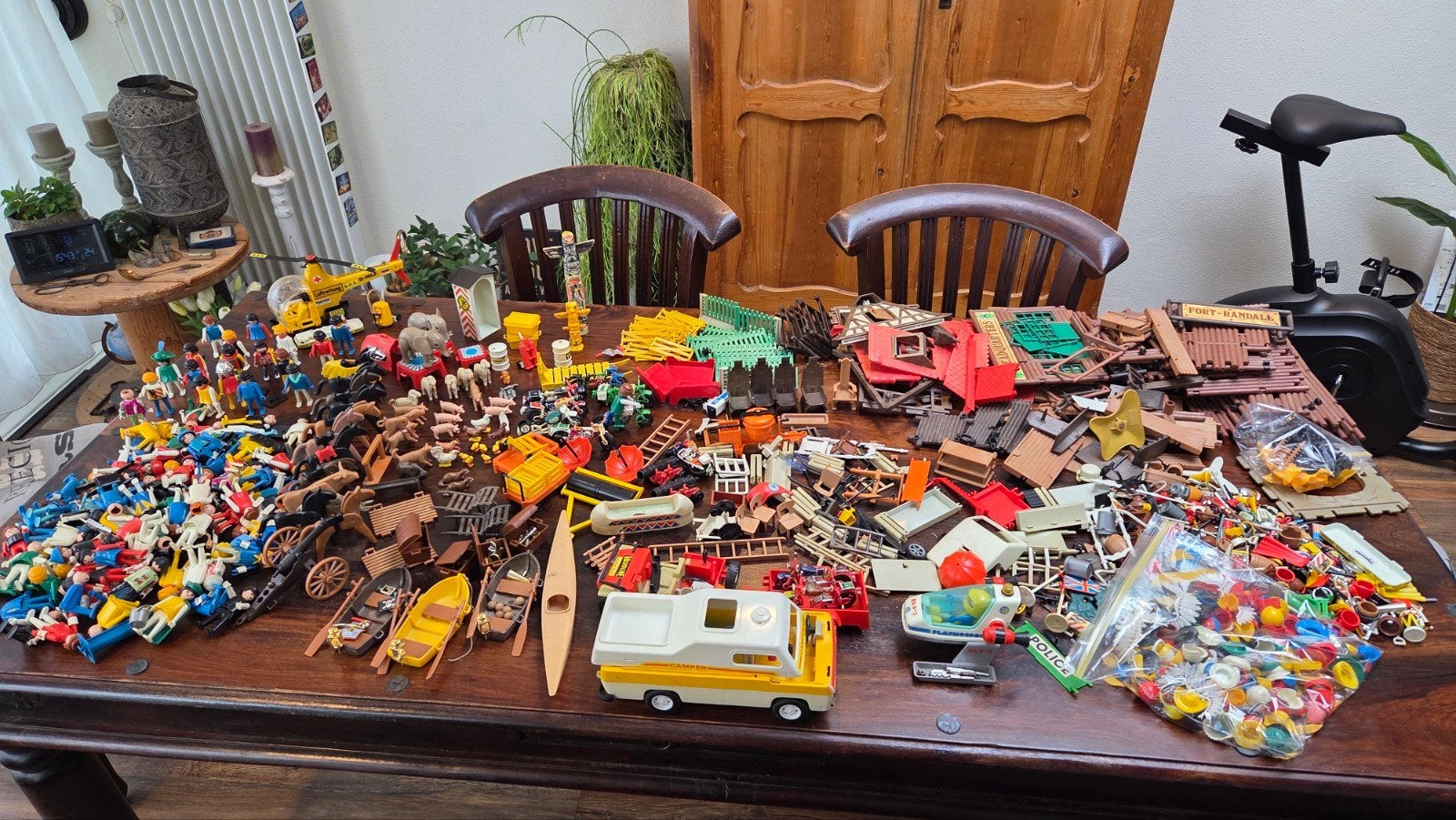 Grote Playmobil collectie jaren 70/80, Kinderen en Baby's, Gebruikt, Losse onderdelen, Overige typen, Ophalen of Verzenden