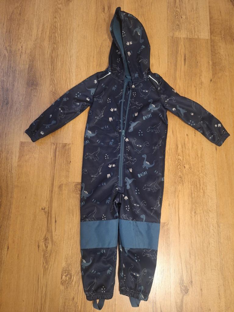 Lupilu Softshell Pak Maat 98-104 met Dinosaurusprint, Ophalen, Overige typen, Jongen of Meisje, Zo goed als nieuw