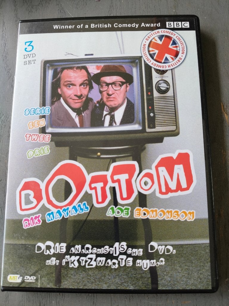 Bottom, complete serie 1 t/m 3 op dvd, Engels, Alle leeftijden, Ophalen of Verzenden, Zo goed als nieuw