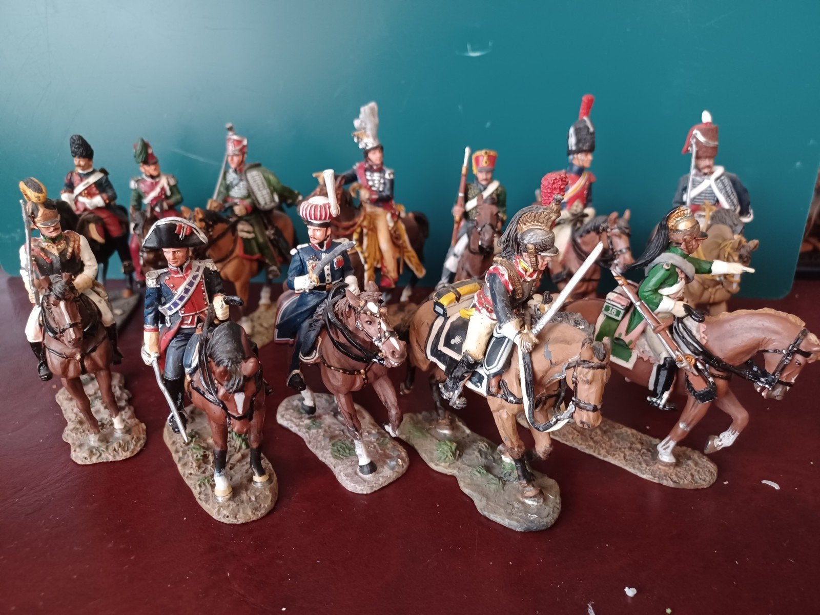 12 x del prado napoliontische ruiters, Ophalen of Verzenden, 1:50 of kleiner
